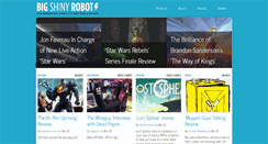 Desktop Screenshot of bigshinyrobot.com